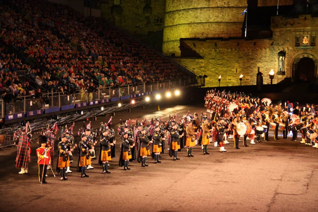 Tattoo Reise Edinburgh individuell mit dem Schottlandtaxi